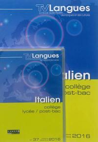 TV langues : italien collège, lycée, post-bac, n° 37