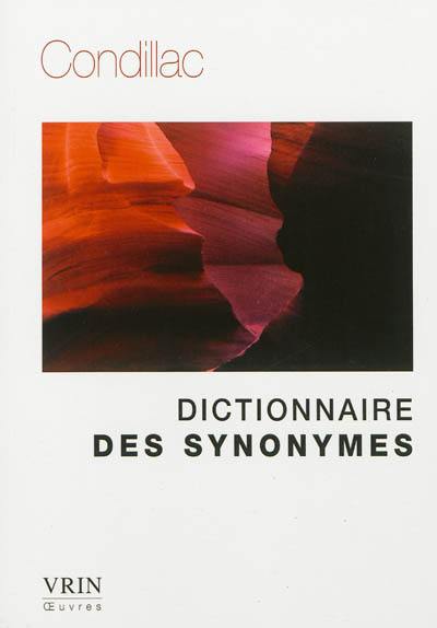 Dictionnaire des synonymes