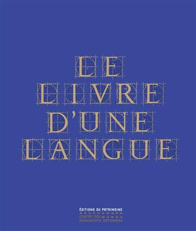 Le livre d'une langue