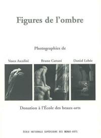 Figures de l'ombre : photographies de Vasco Ascolini, Bruno Cattani, Daniel Lebée : donation à l'école des Beaux-Arts : exposition, Paris, Ecole nationale supérieure des beaux-arts, Chapelle des Petits-Augustins, 13 mai-6 juillet 2003