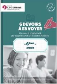 Anglais 6e : 6 devoirs à envoyer à la correction individuelle par nos professeurs de l'Education nationale