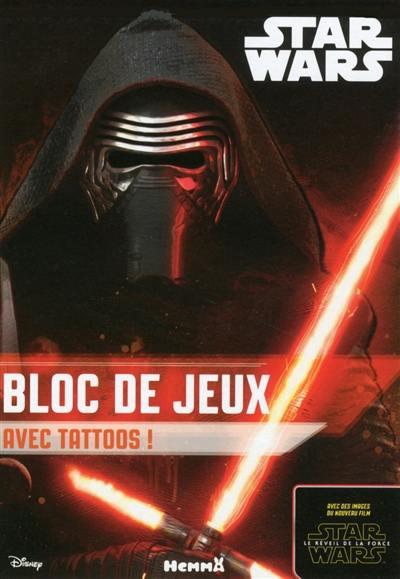 Star Wars : bloc de jeux avec tattoos ! Star Wars : bloc de jeux avec tattoos !