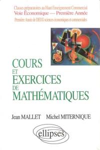 Cours et exercices de mathématiques. Vol. 1. Algèbre