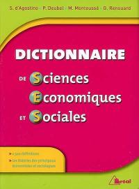 Dictionnaire de sciences économiques et sociales