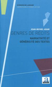 Genres de récits : narrativité et généricité des textes