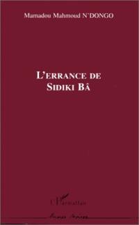 L'errance de Sidiki Bâ