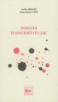 Points d'incertitude