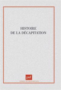 Histoire de la décapitation