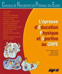 L'épreuve d'éducation physique et sportive au CRPE