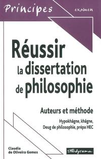 Réussir la dissertation de philosophie