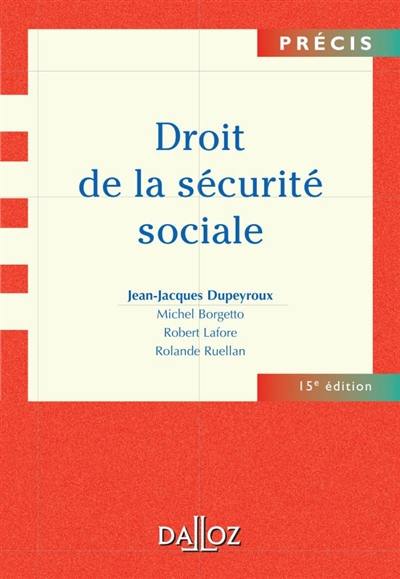 Droit de la sécurité sociale