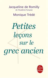 Petites leçons sur le grec ancien