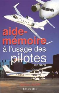 Aide-mémoire à l'usage des pilotes