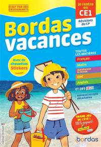 Bordas vacances : je rentre en CE1 : révisions du CP