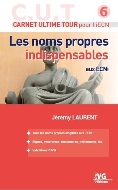 Les noms propres indispensables aux ECNi