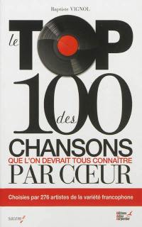 Le top des 100 chansons que l'on devrait tous connaître par coeur