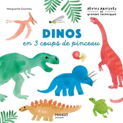 Dinos en 3 coups de pinceau