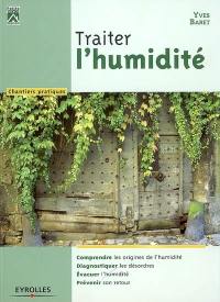 Traiter l'humidité : comprendre les origines de l'humidité, diagnostiquer les désordres, évacuer l'humidité, prévenir son retour