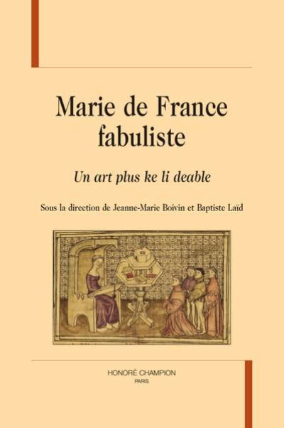 Marie de France fabuliste : un art plus ke li deable