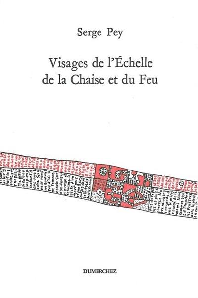 Visages de l'échelle de la chaise et du feu