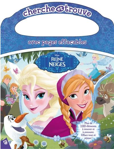 La reine des neiges : cherche et trouve avec pages effaçables