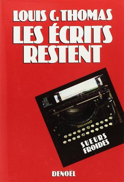 Les Ecrits restent