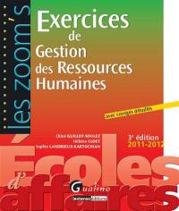 Exercices de gestion des ressources humaines : avec corrigés détaillés