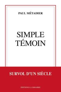 Simple témoin