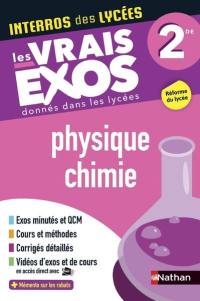 Physique chimie 2de : les vrais exos donnés dans les lycées : réforme du lycée