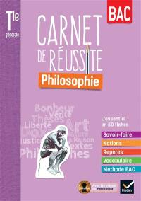 Carnet de réussite bac philosophie terminale générale