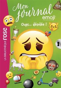 Mon journal emoji. Vol. 8. Oups... désolée !