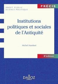 Institutions politiques et sociales de l'Antiquité