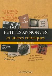 Petites annonces et autres rubriques