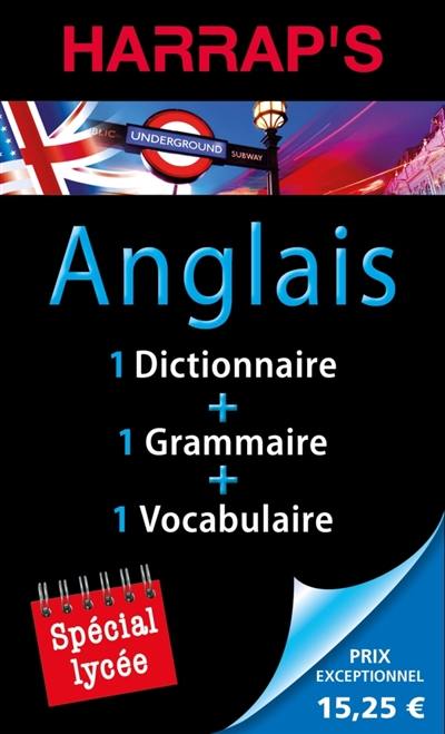 Harrap's anglais, spécial lycée : 1 dictionnaire + 1 grammaire + 1 vocabulaire Harrap's anglais, spécial lycée : 1 dictionnaire + 1 grammaire + 1 vocabulaire