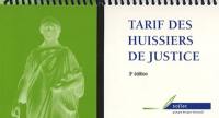 Tarif des huissiers de justice