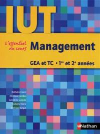 Management, GEA et TC, 1re et 2e années