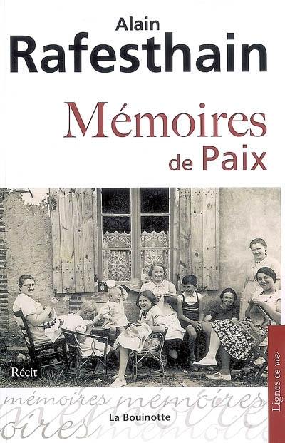 Mémoires de paix