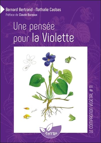 Une pensée pour la violette