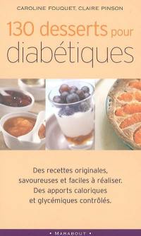 130 desserts pour diabétiques