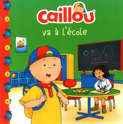 Caillou va à l'école