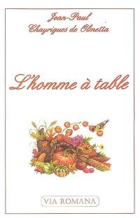 L'homme à table