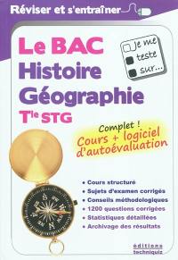 Histoire-géographie : terminale STG