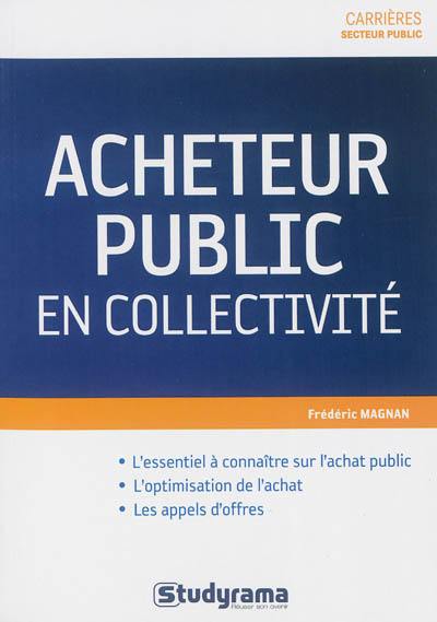 Acheteur public en collectivité