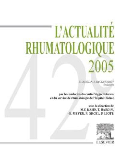 L'actualité rhumatologique 2005