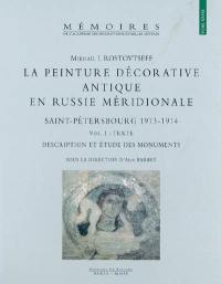 La peinture décorative antique en Russie méridionale : Saint-Pétersbourg 1913-1914