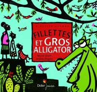 Fillettes et gros alligator