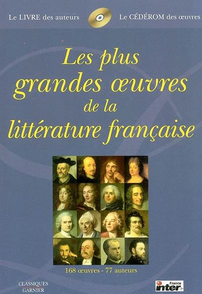 Les plus grandes oeuvres de la littérature française