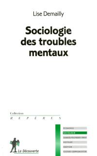 Sociologie des troubles mentaux