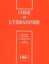 Code de l'urbanisme 2001