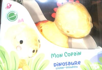 Dinosaure : livre-doudou